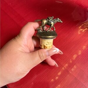 Blanton’s Bourbon Whiskey Cork Bottle Stopper